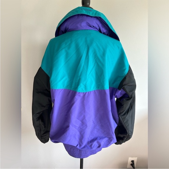 VTG Columbia 90’s Vamoose Windbreaker Colorblock Woman’s, XL - Picture 2 of 12